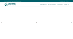 Desktop Screenshot of gilmorechiropractic.com